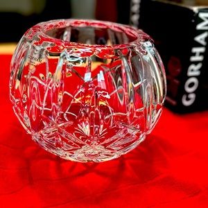 7in. Lady Anne Crystal Rose Bowl